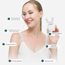 Brosse à dents sonique BALASHOV 360 : étanche, intelligente et douce